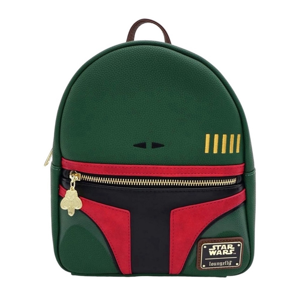 BRAND NEW Loungefly Disney Star Wars Boba Fett Mini Backpack
